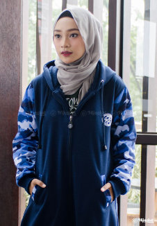 Hijacket Camouflashion Royal Blue - HJ-CF