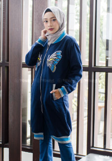 Hijacket Butterfly Navy - HJ-R&B